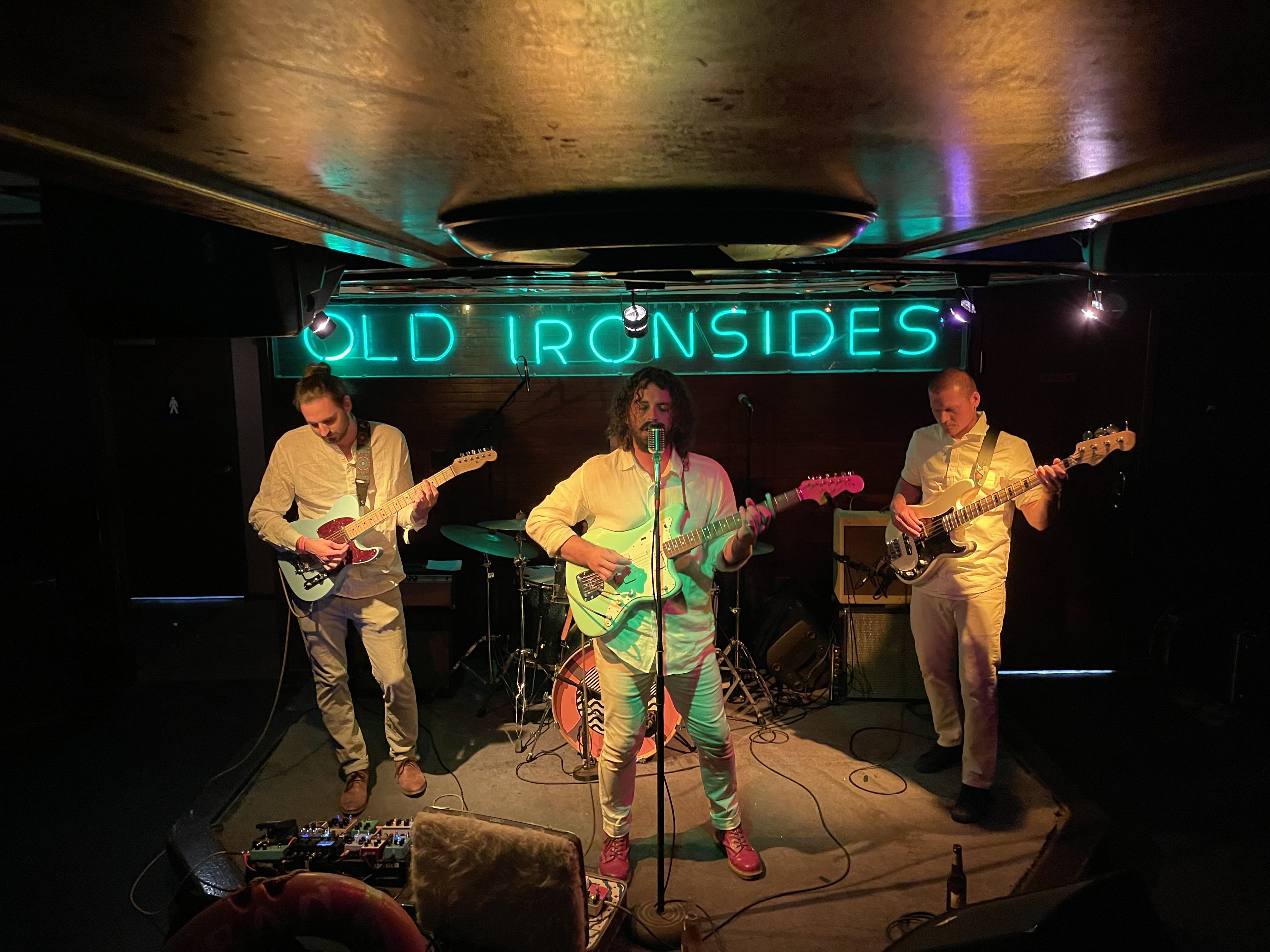 The Bad Barnacles members outside